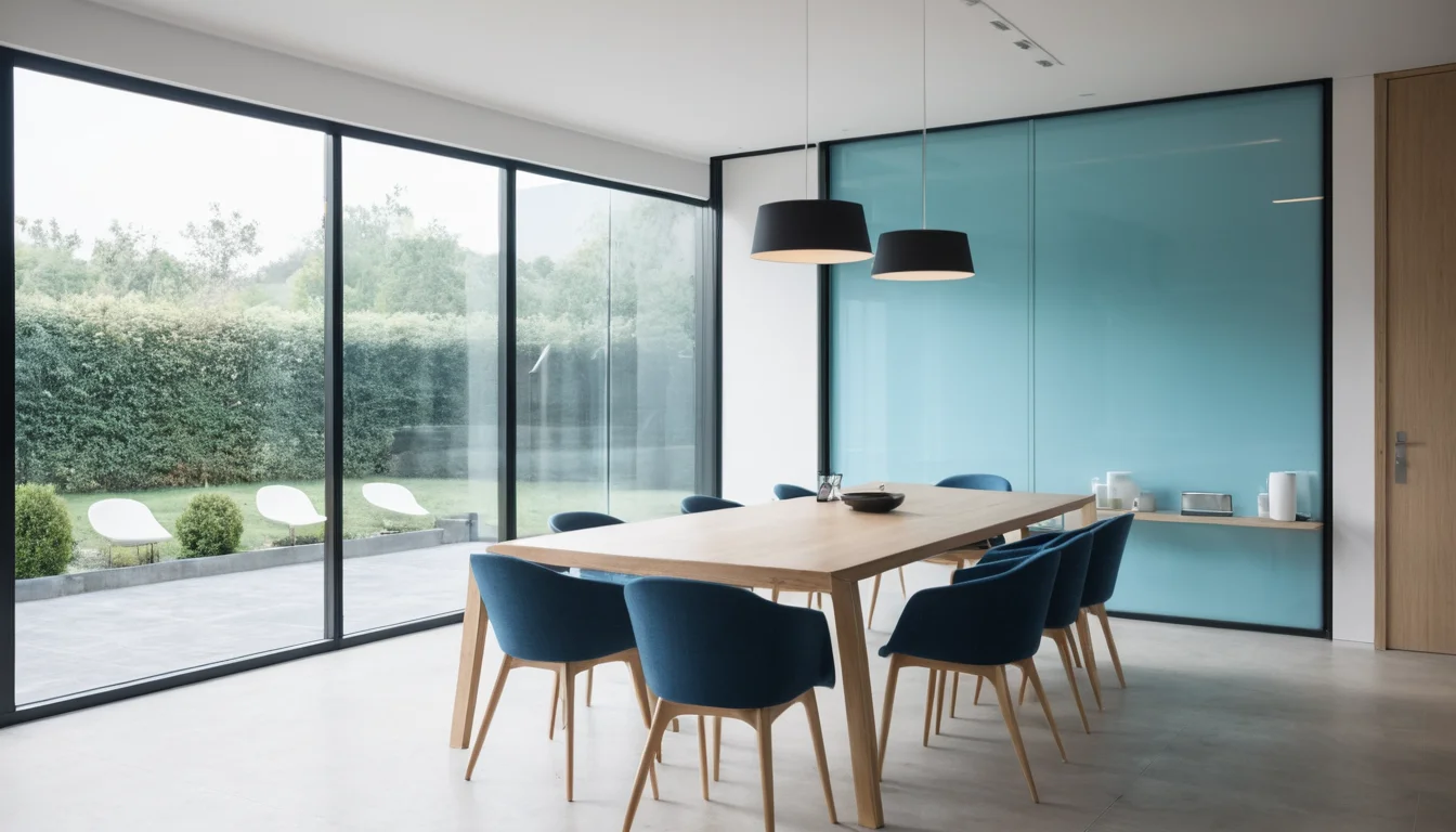 Contemporary Belgian meeting room prepared for a VDS systems consultation